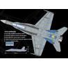 Plastic plane model F/A-18C VFA-82 MARAUDERS 1/72 | Scientific-MHD