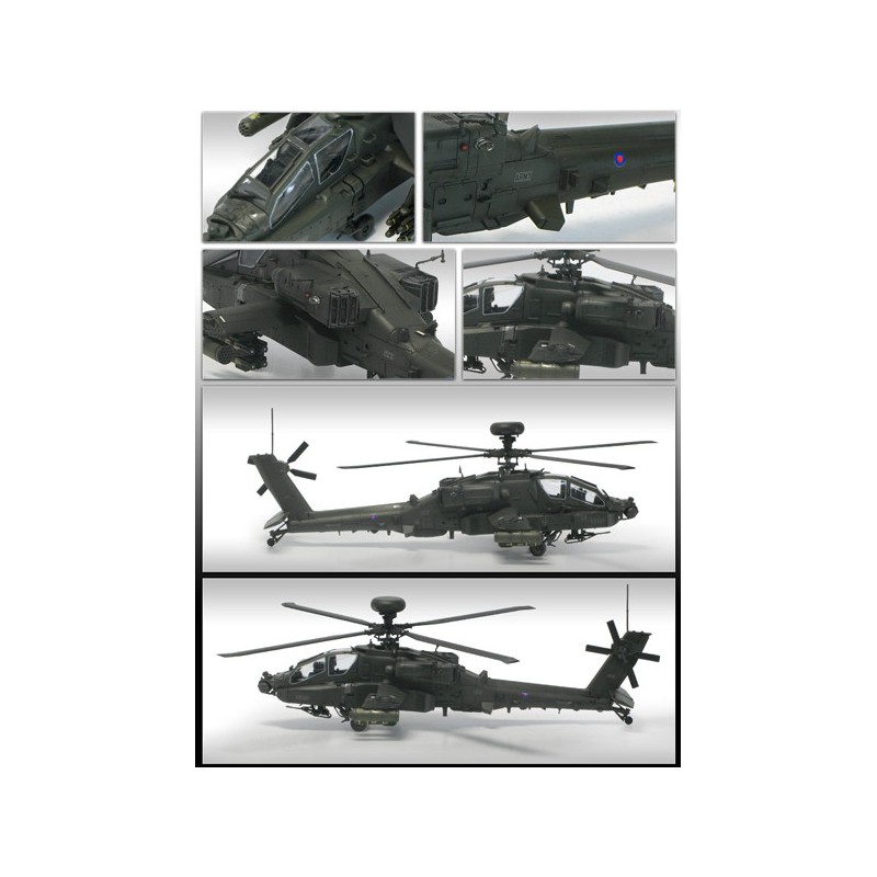 Plastic helicopter model AH-64 AFGISTAN 1/72 | Scientific-MHD