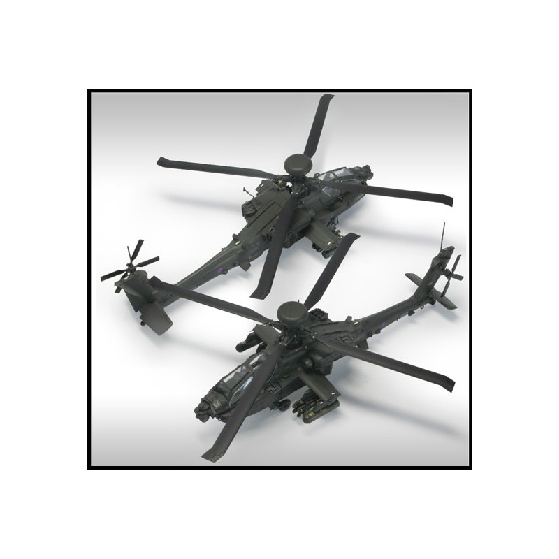 Plastic helicopter model AH-64 AFGISTAN 1/72 | Scientific-MHD