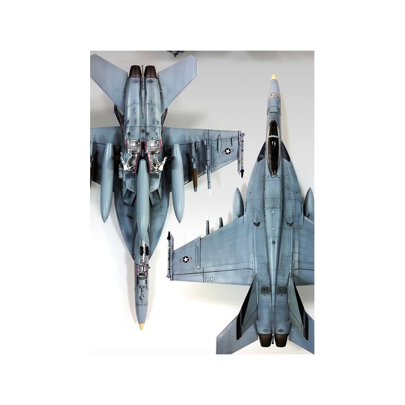 USN F/A-18E Plastic plane model VFA-143 1/72 | Scientific-MHD