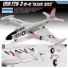 USN F2H-3 plastic plane model Black Aces 1/48 | Scientific-MHD USN F2H-3 plastic plane model Black Aces 1/48 | Scientific-MHD