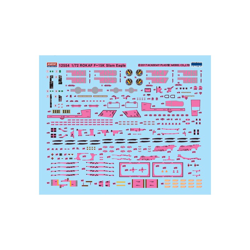Plastic model in plastic F-15K Rocaf1/72 | Scientific-MHD