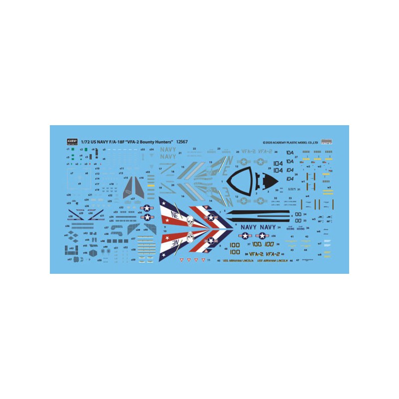 F/A-18F plastic plane model VFA-2 1/72 | Scientific-MHD F/A-18F plastic plane model VFA-2 1/72 | Scientific-MHD