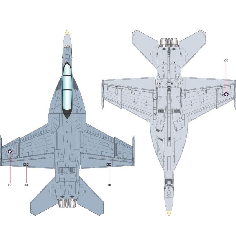 F/A-18F plastic plane model VFA-2 1/72 | Scientific-MHD F/A-18F plastic plane model VFA-2 1/72 | Scientific-MHD