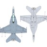 F/A-18F plastic plane model VFA-2 1/72 | Scientific-MHD F/A-18F plastic plane model VFA-2 1/72 | Scientific-MHD