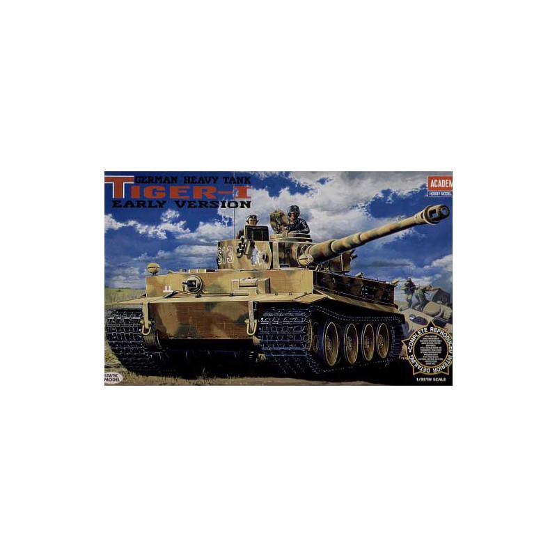 Plastic tag model German Tiger 1 Early 1/35 | Scientific-MHD