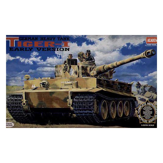 Plastic tag model German Tiger 1 Early 1/35 Plastic tag model German Tiger 1 Early 1/35 | Scientific-MHD