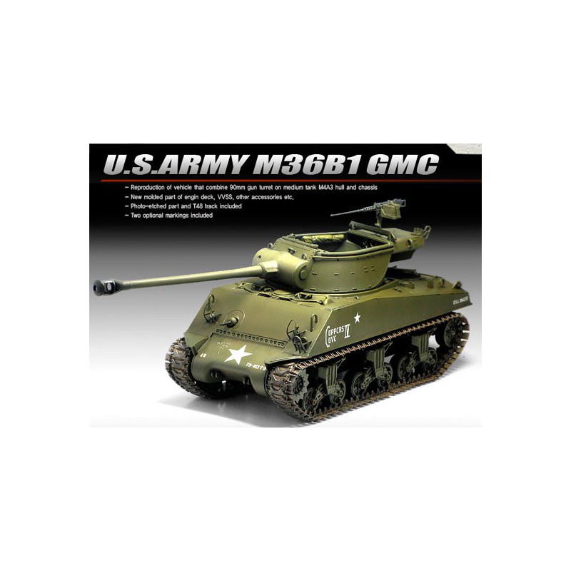 US Army M36B1 GMC 1/35 plastic plastic model | Scientific-MHD