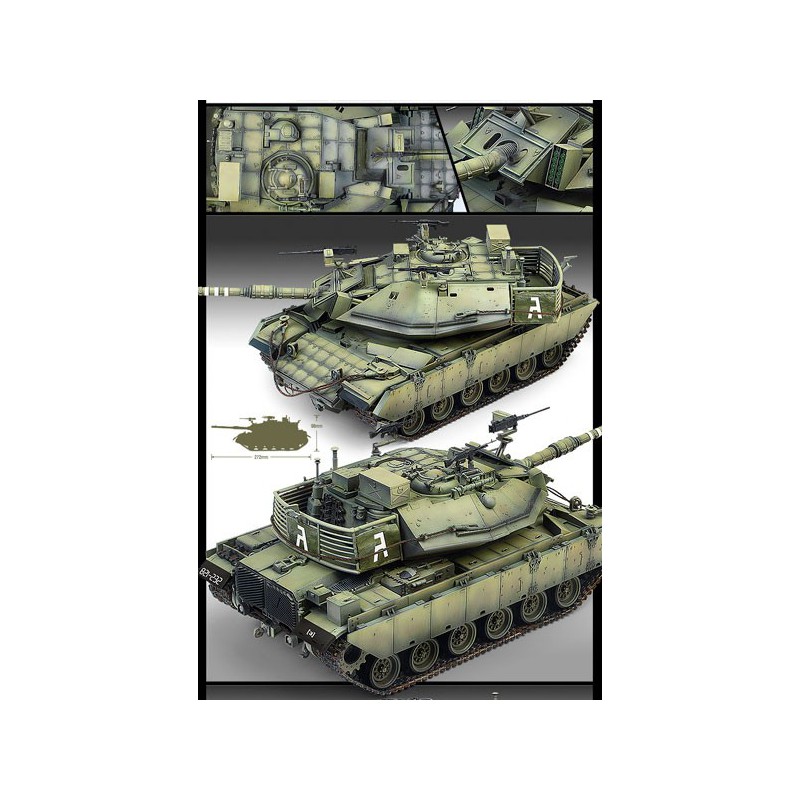 Magach 6b Galbatash 1/35 plastic tank model | Scientific-MHD