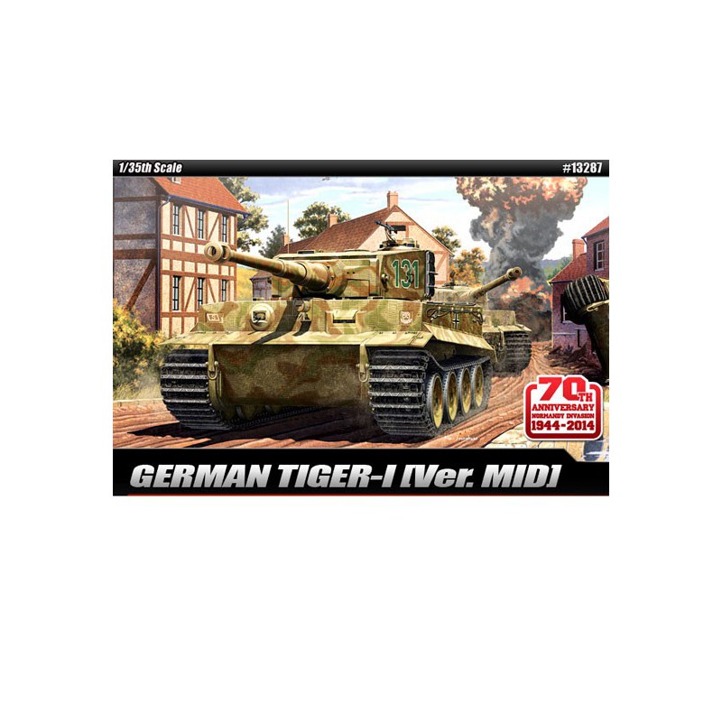 Tiger plastic tag model - i mid version 1/35 | Scientific-MHD