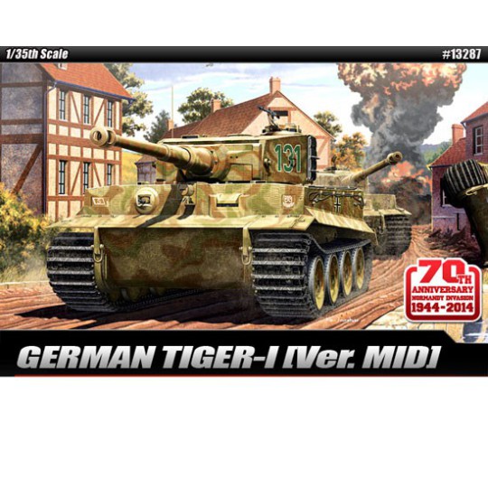Tiger plastic tag model - i mid version 1/35 Tiger plastic tag model - i mid version 1/35 | Scientific-MHD