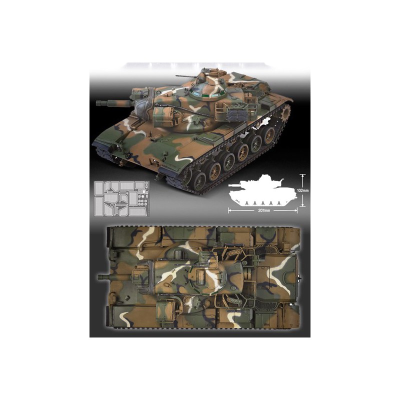 M60A2 Patton 1/35 plastic tank model | Scientific-MHD