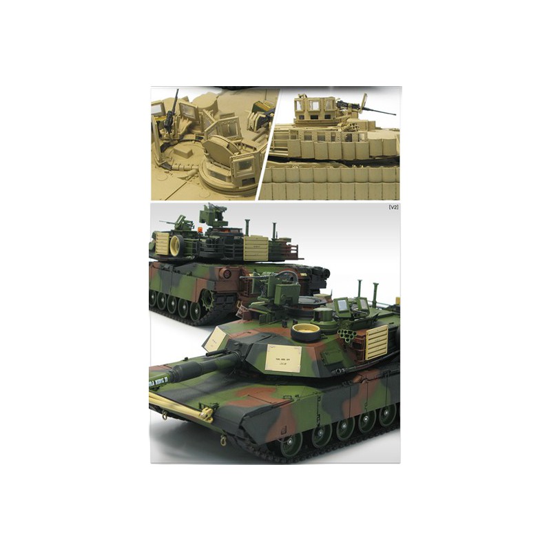 Plastic tank model U.S. Army M1A2 Tusk II 1/35 | Scientific-MHD