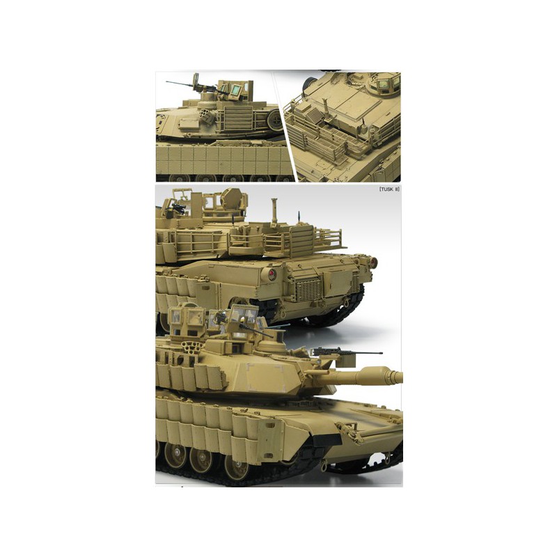 Plastic tank model U.S. Army M1A2 Tusk II 1/35 | Scientific-MHD