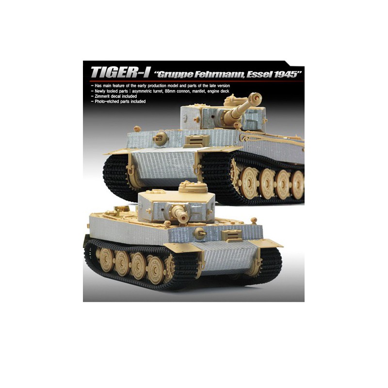Tiger-1 fehrmann 1/35 plastic tag model | Scientific-MHD