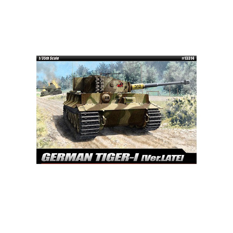 Tiger I late 1/35 plastic tag model | Scientific-MHD