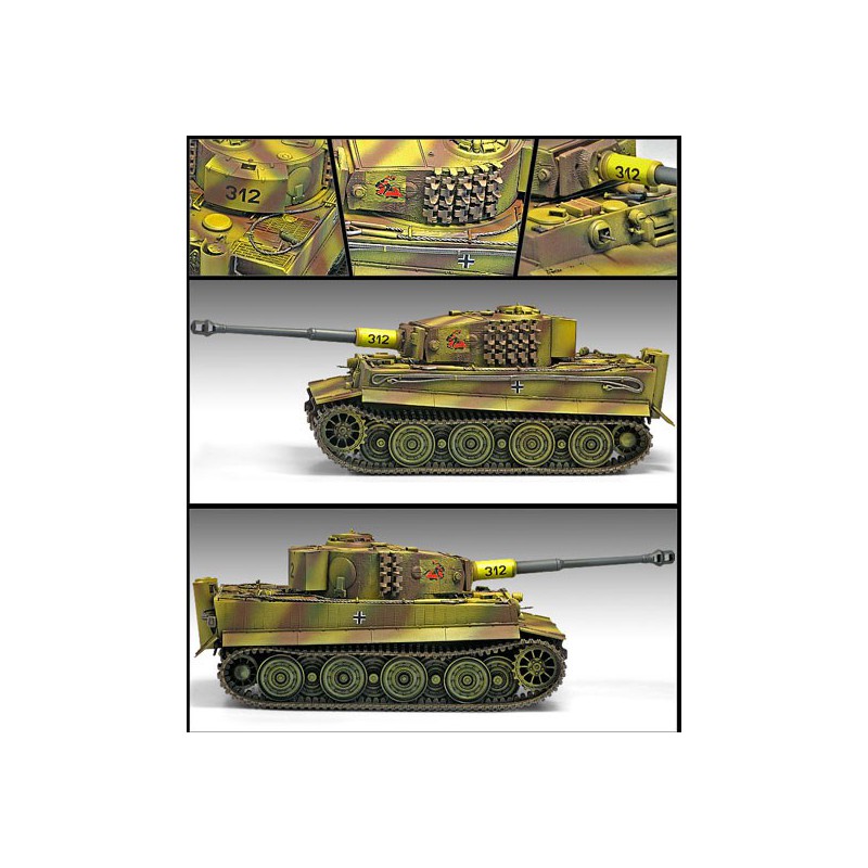 Tiger I late 1/35 plastic tag model | Scientific-MHD