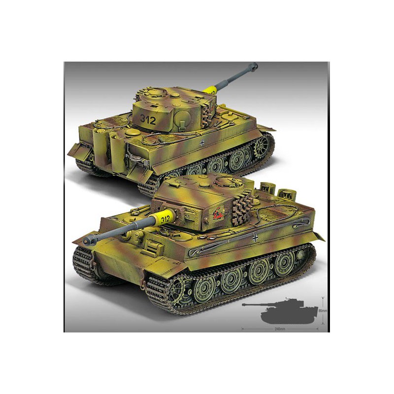 Tiger I late 1/35 plastic tag model | Scientific-MHD