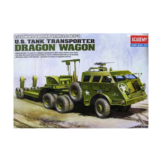 WWII Dragon Vagon 1/72 plastic tank model | Scientific-MHD