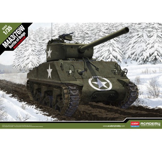 M4A3 Battle of Bulge 1/35 plastic tank model M4A3 Battle of Bulge 1/35 plastic tank model | Scientific-MHD
