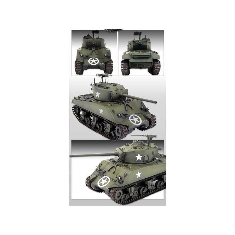 M4A3 Battle of Bulge 1/35 plastic tank model | Scientific-MHD