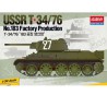 USSR T-34/76 plastic tank model n ° 183 FACT. P. | Scientific-MHD