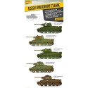 USSR T-34/76 plastic tank model n ° 183 FACT. P. | Scientific-MHD