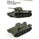 USSR T-34/76 plastic tank model n ° 183 FACT. P. | Scientific-MHD