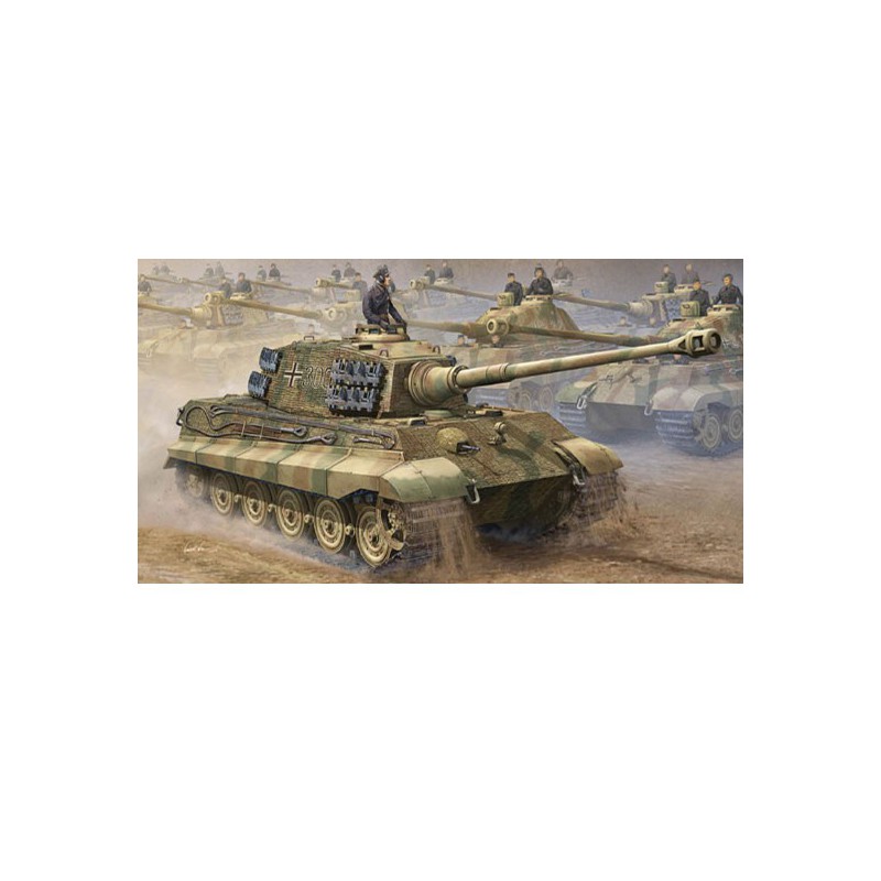 Plastic tank model German Kingtiger 2 in 1 | Scientific-MHD