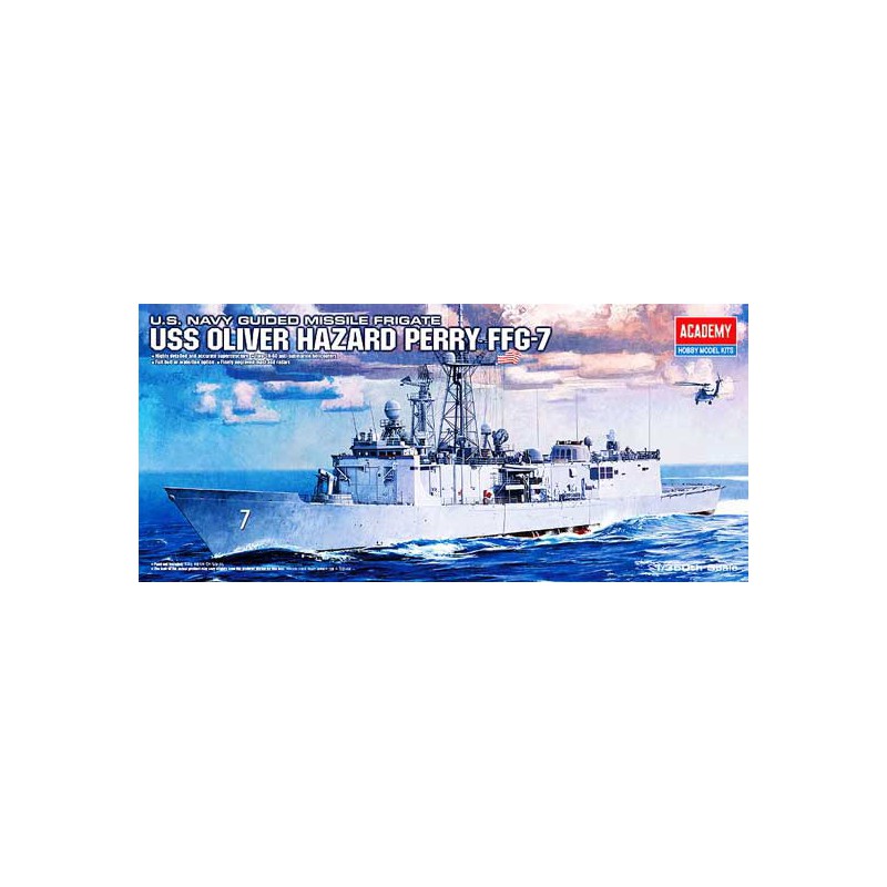 USS Perry FFG-71/350 plastic boat model | Scientific-MHD