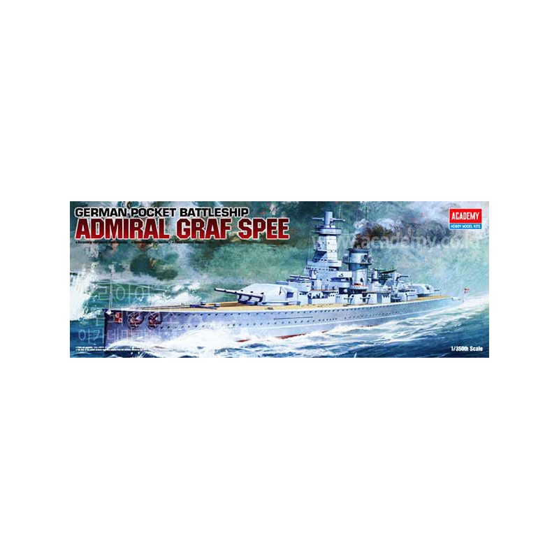 Admiral Graf Spee 1/350 plastic boat model | Scientific-MHD