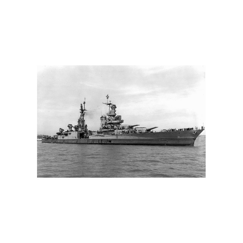 Plastic boat model U.S.S CA-35 Indianapolis 1/350 | Scientific-MHD