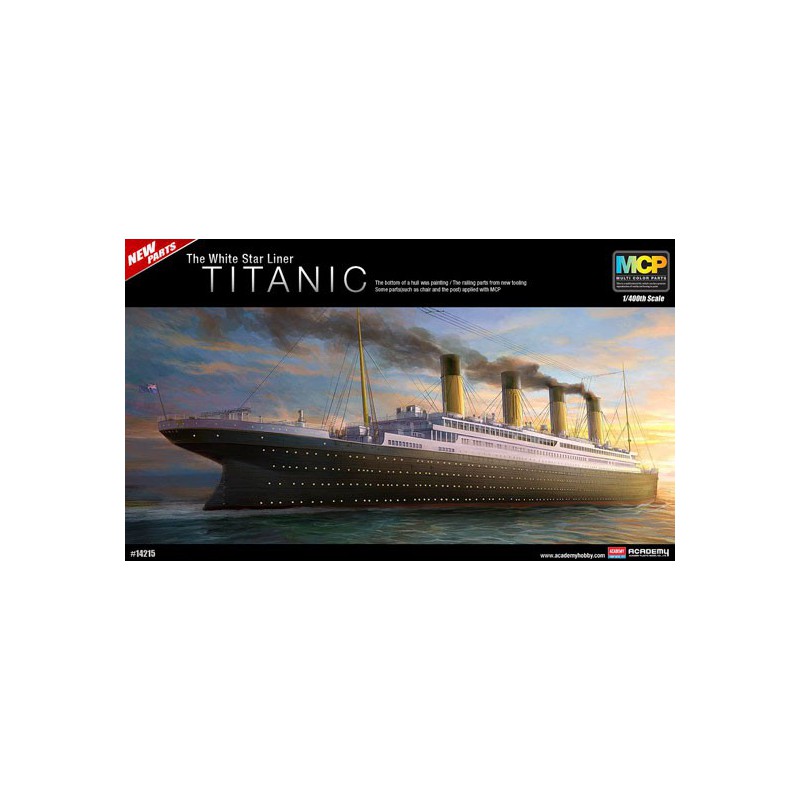 Plastic boat model Titanic MCP 1/400 | Scientific-MHD