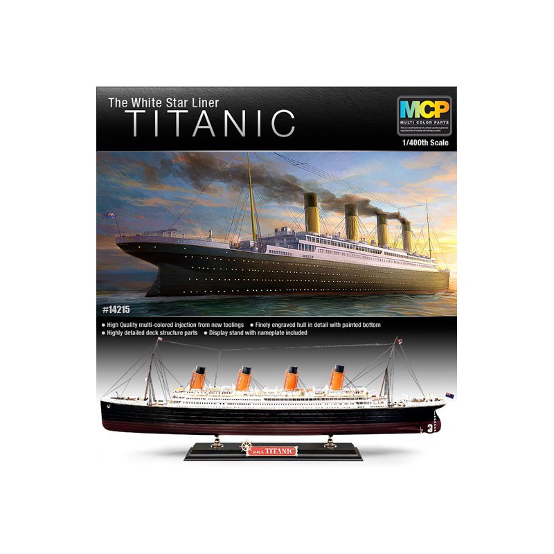 Plastic boat model Titanic MCP 1/400 | Scientific-MHD