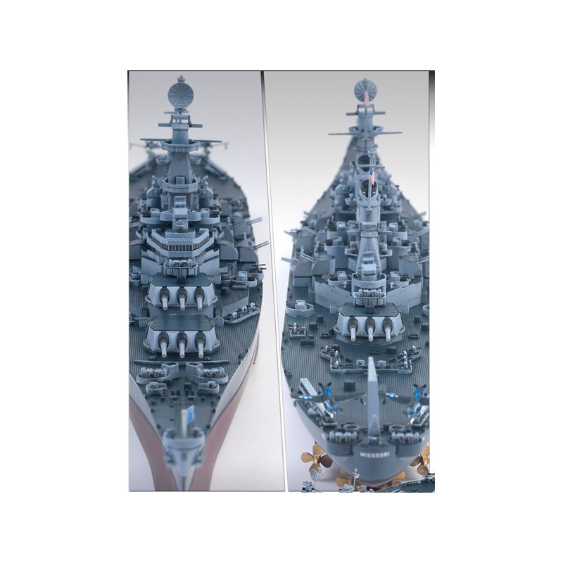Uss Missouri BB-63 MCP 1/700 plastic boat model | Scientific-MHD
