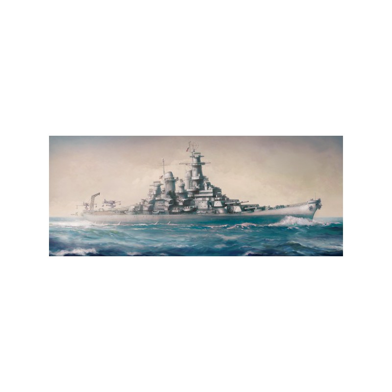 Uss Missouri BB-63 MCP 1/700 plastic boat model | Scientific-MHD