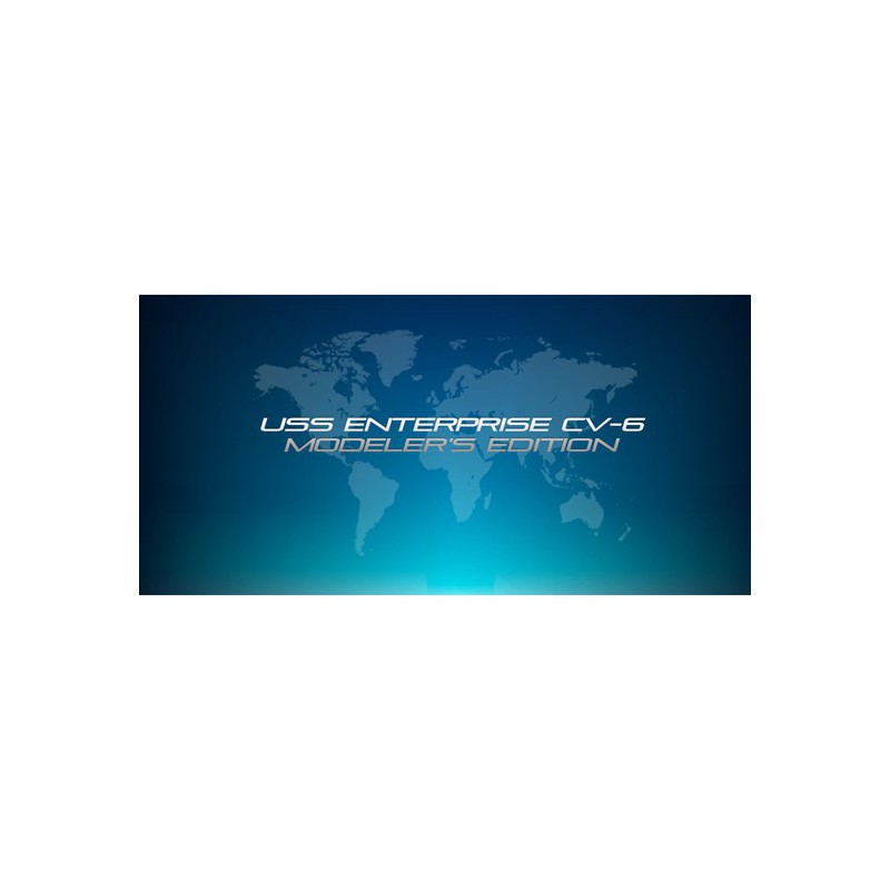 Plastic boat model USS Enterprise CV-6 M.E. 1/700 | Scientific-MHD