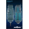 Plastic boat model USS Enterprise CV-6 M.E. 1/700 | Scientific-MHD