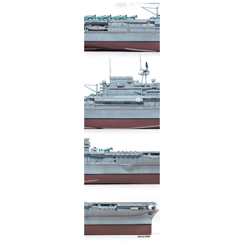 Plastic boat model USS Enterprise CV-6 M.E. 1/700 | Scientific-MHD