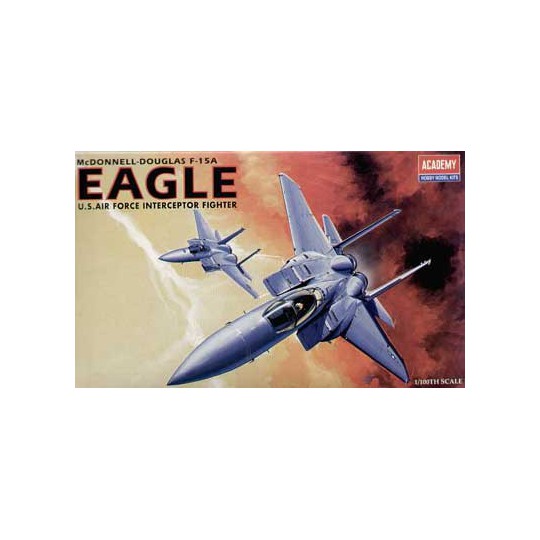 F-15 plastic plane model Eagle 1/100 | Scientific-MHD
