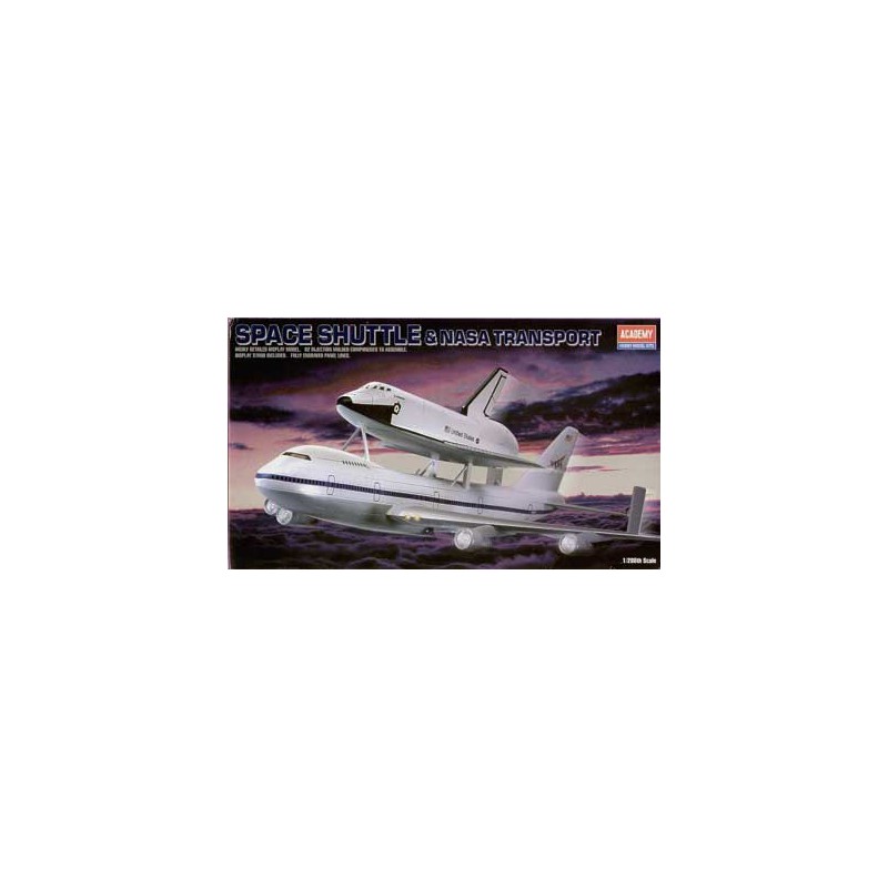 Shuttle plastic plane model + 747 Carrier1/88 | Scientific-MHD