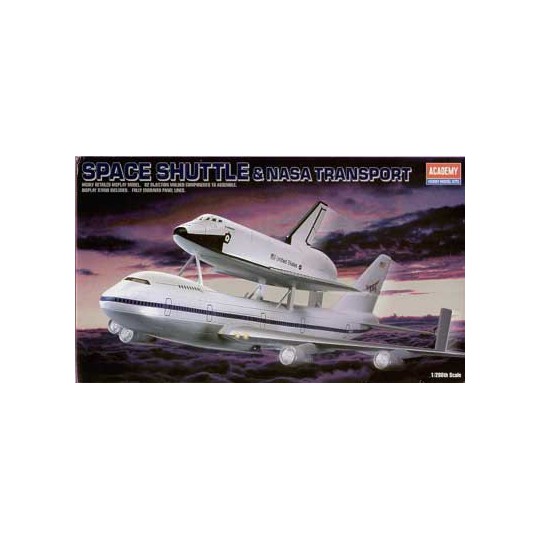 Shuttle plastic plane model + 747 Carrier1/88 | Scientific-MHD