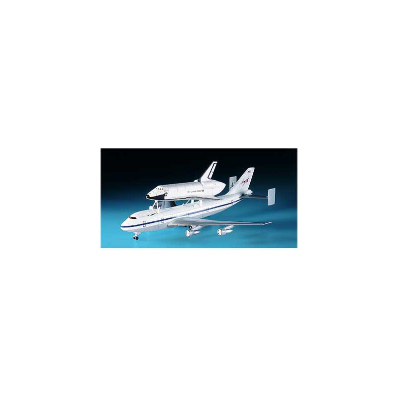 Shuttle plastic plane model + 747 Carrier1/88 | Scientific-MHD