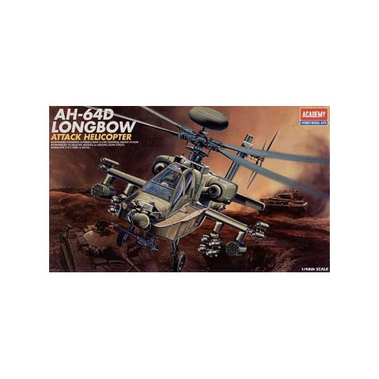 Plastic helicopter model AH-64D LONGBOW1/72 | Scientific-MHD