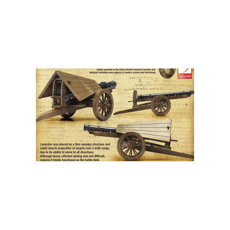 Leonard de Vinci Spin Guard educational plastic model | Scientific-MHD