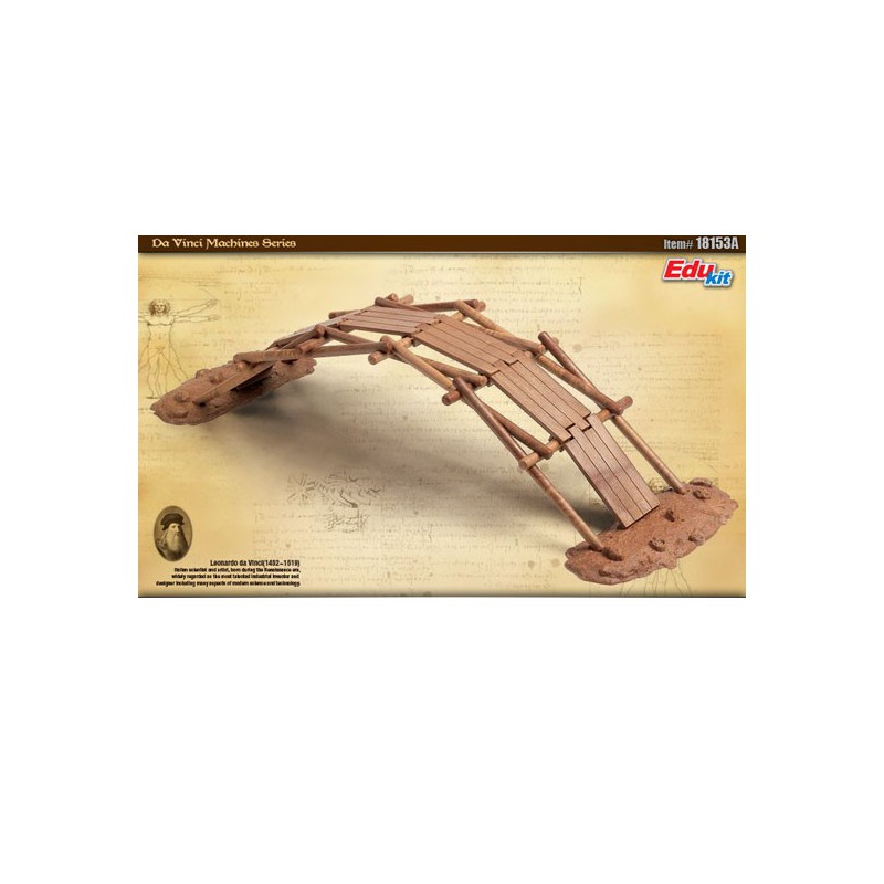 Educational plastic model Pont Léonard de Vinci | Scientific-MHD