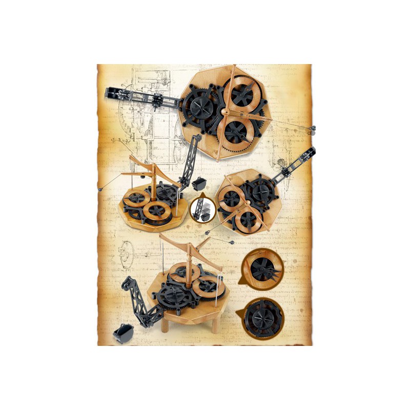 Educational plastic model hanging clock da vinci | Scientific-MHD