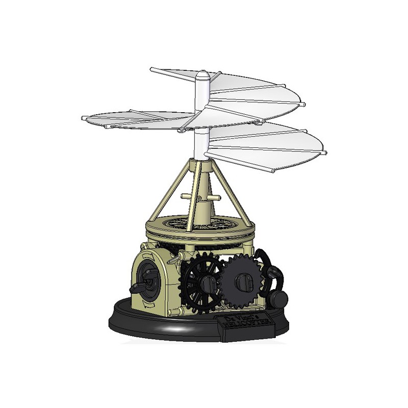 Educational plastic model da Vinci Helicopter | Scientific-MHD