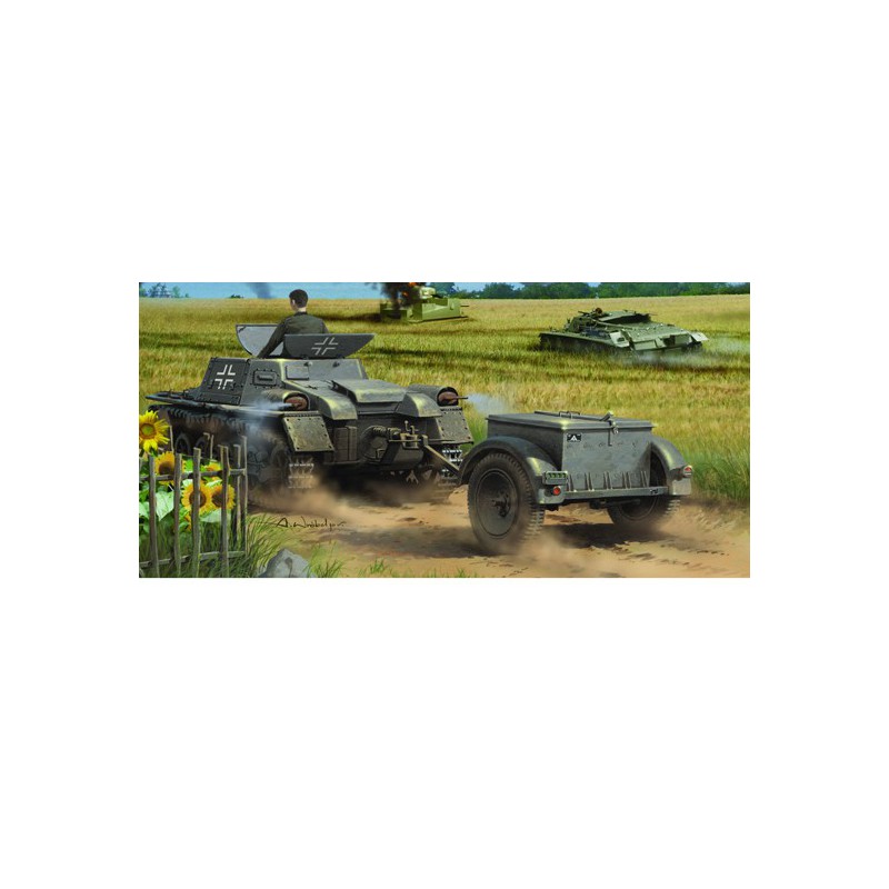 Panzerkampfwagen I ausf a 1/35 plastic plastic model | Scientific-MHD