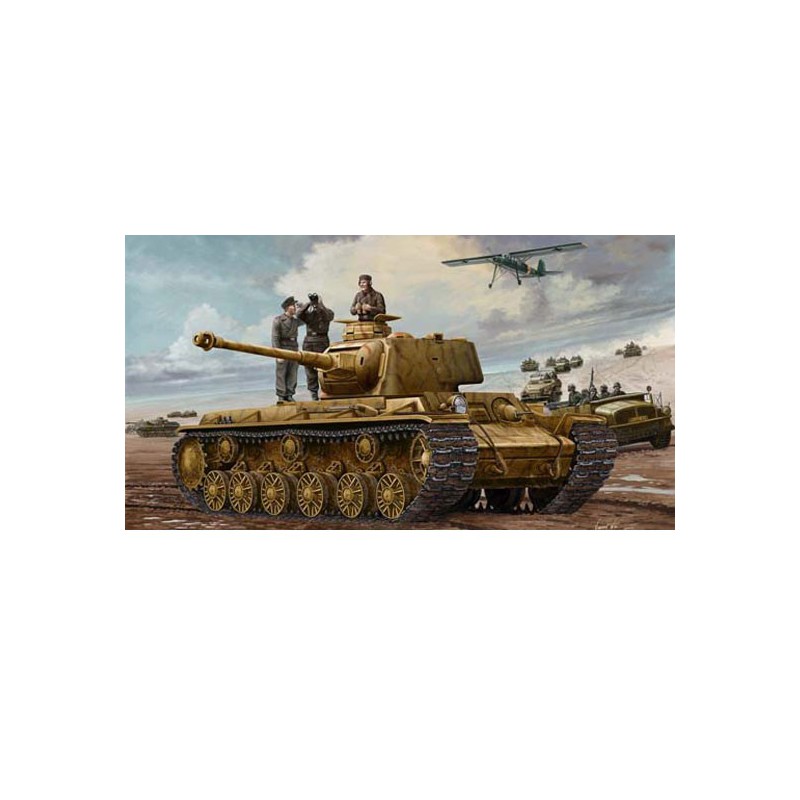 Plastic tank model German PZ.KPFM KV-1 756 (R) | Scientific-MHD